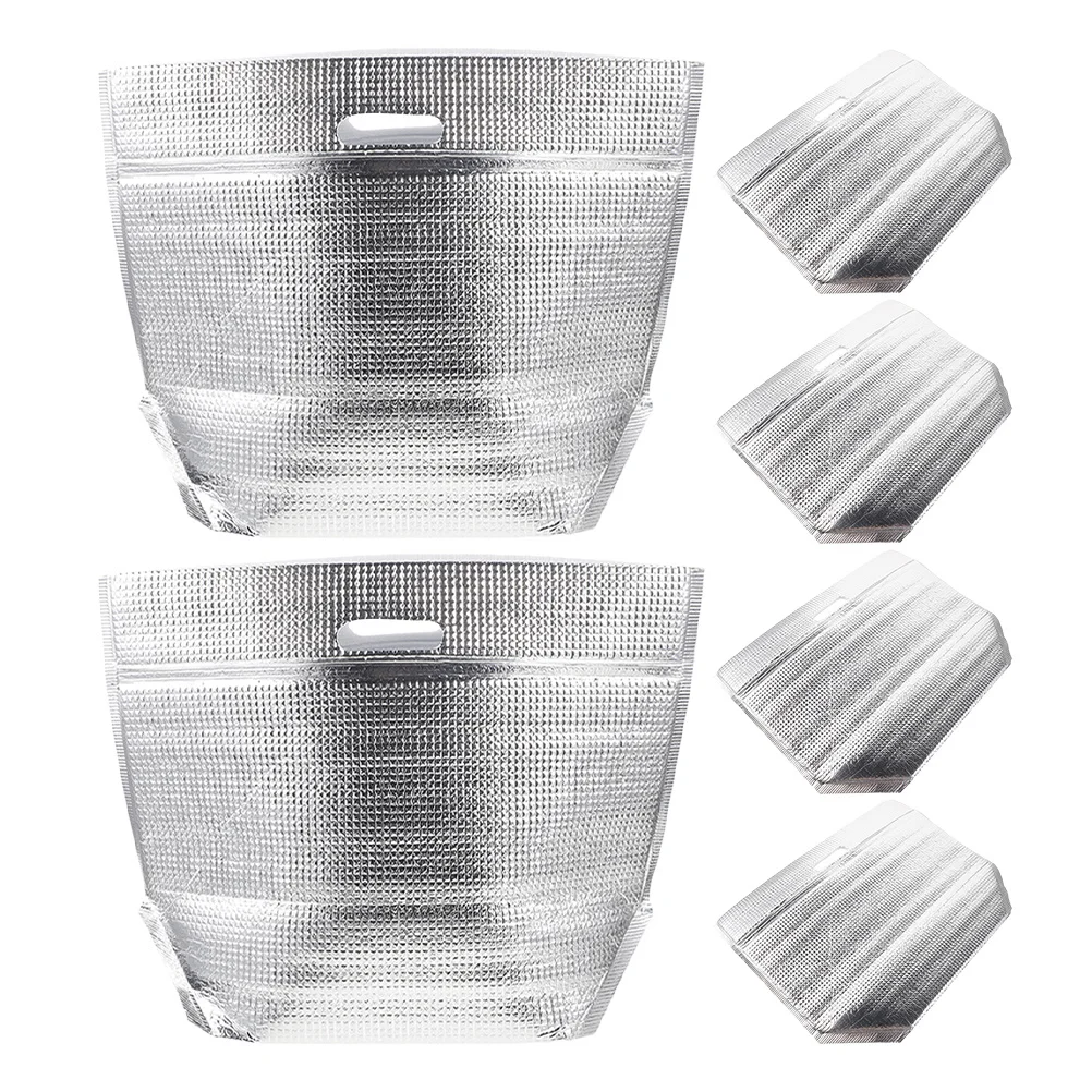 6Pcs Insulated Bags Thermal Pouch Reusable Leakproof Cooler Bag with Handle for Outdoor Picnic Barbecue Travel 
6Pcs Insulated Bags Thermal Pouch Reusable Leakproof Cooler Bag with Handle for Outdoor Picnic Barbecue Travel