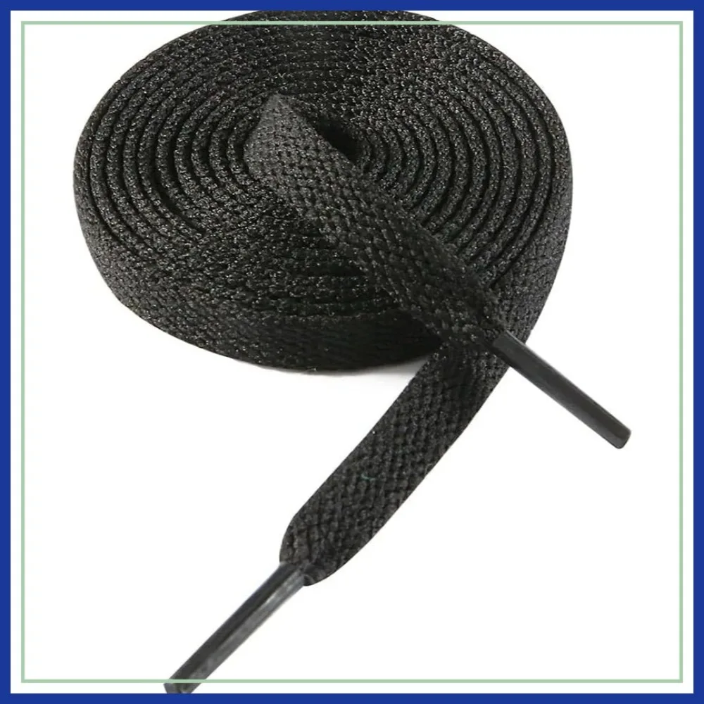 Flat Shoe Laces for Sneakers, Athletic Shoelaces, 5/16 Inch Wide, 8 Colors
Flat Shoe Laces for Sneakers, Athletic Shoelaces, 5/16 Inch Wide, 8 Colors
