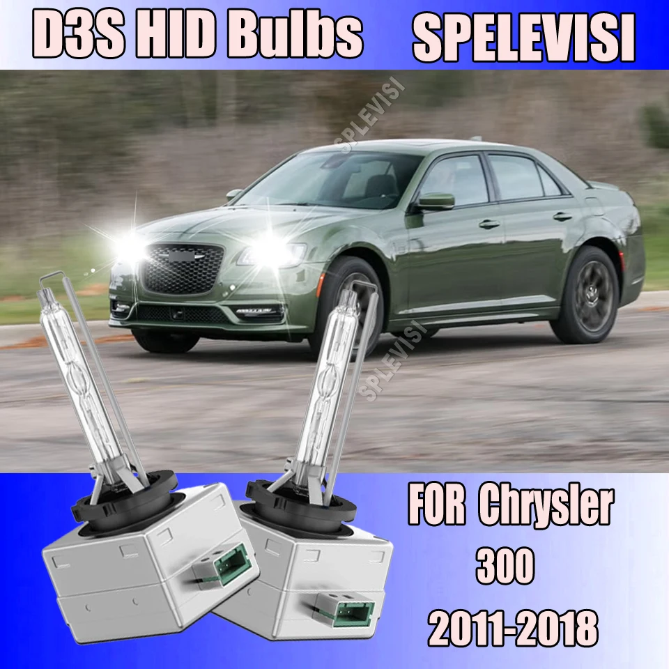 D3S Car Light 1:1 Xenon Headlight 6000K White 35W Hight Low Beam Bulb for Chrysler 300 2011 2012 2013 2014 2015 2016 2017 2018
D3S Car Light 1:1 Xenon Headlight 6000K White 35W Hight Low Beam Bulb for Chrysler 300 2011 2012 2013 2014 2015 2016 2017 2018