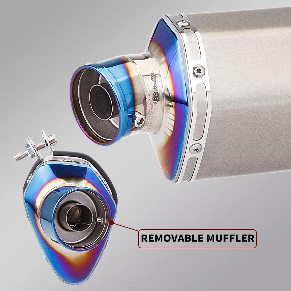 For Yamaha MT09 FZ09 XSR900 51mm Front Pipe Slip-On Complete Exhaust System With Dual O2 Sensors
For Yamaha MT09 FZ09 XSR900 51mm Front Pipe Slip-On Complete Exhaust System With Dual O2 Sensors