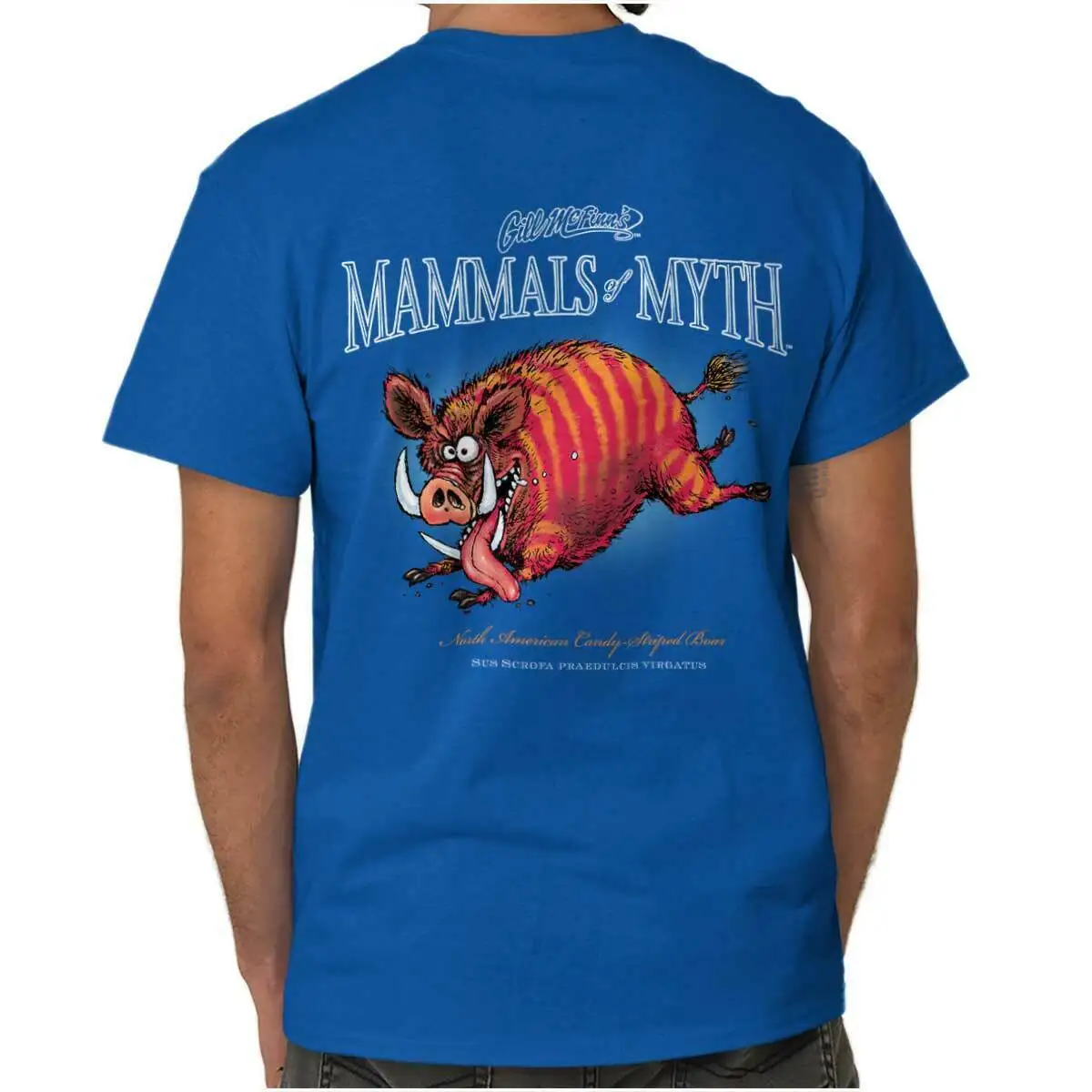 Funny Mythical Mammals North American Candy-Striped Boar T-Shirt 100% Cotton O-Neck Short Sleeve Casual Mens T-shirt Size S-3XL
Funny Mythical Mammals North American Candy-Striped Boar T-Shirt 100% Cotton O-Neck Short Sleeve Casual Mens T-shirt Size S-3XL