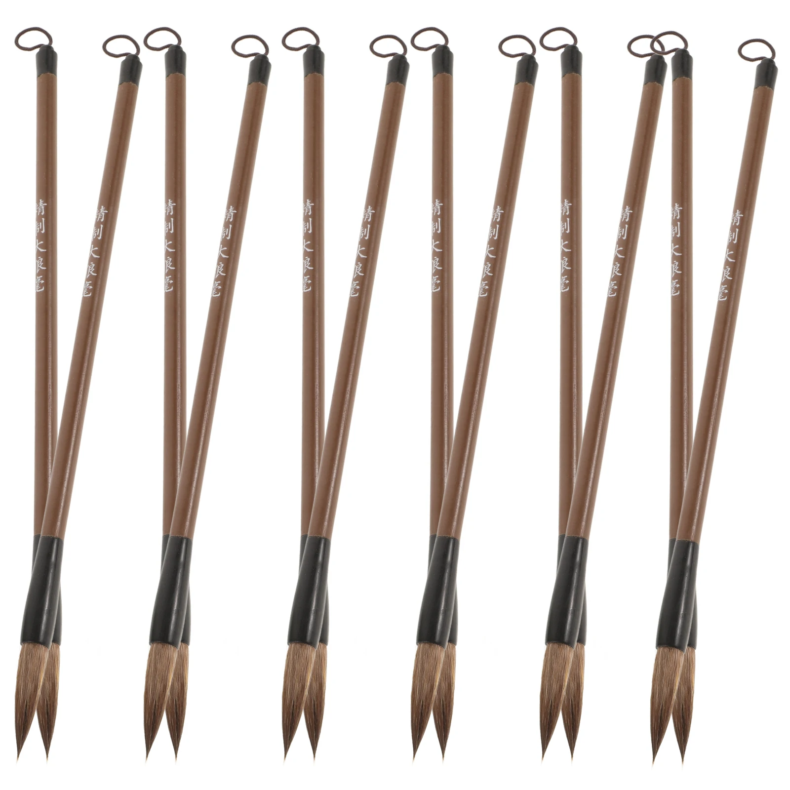12 Pcs Calligraphy Brushes Sturdy Material Soft Texture Chinese Painting Regular Script Running Semicursive Cultural Heritage
12 Pcs Calligraphy Brushes Sturdy Material Soft Texture Chinese Painting Regular Script Running Semicursive Cultural Heritage