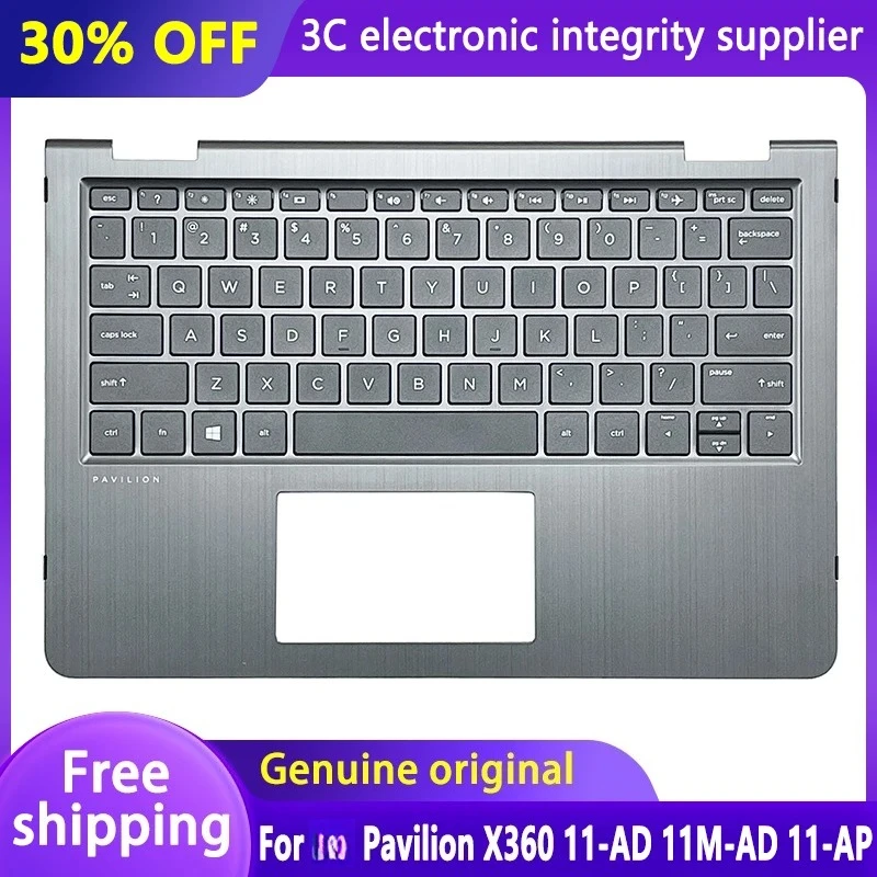 Для ноутбука HP Pavilion X360 11-AD 11M-AD 11-AP 11-AD010CA 11-AD051NR 11-AD108CA 11M-AD013DX 11M-AD113DX Клавиатура США 920401-001
Для ноутбука HP Pavilion X360 11-AD 11M-AD 11-AP 11-AD010CA 11-AD051NR 11-AD108CA 11M-AD013DX 11M-AD113DX Клавиатура США 920401-001