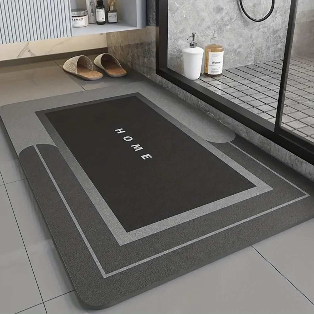 1pc Super Absorbent Geometric-Pattern Rectangle Floor Mat - Fast Drying, Non-Slip, Washable, Soft, and Low Pile - Perfect for Ba
1pc Super Absorbent Geometric-Pattern Rectangle Floor Mat - Fast Drying, Non-Slip, Washable, Soft, and Low Pile - Perfect for Ba