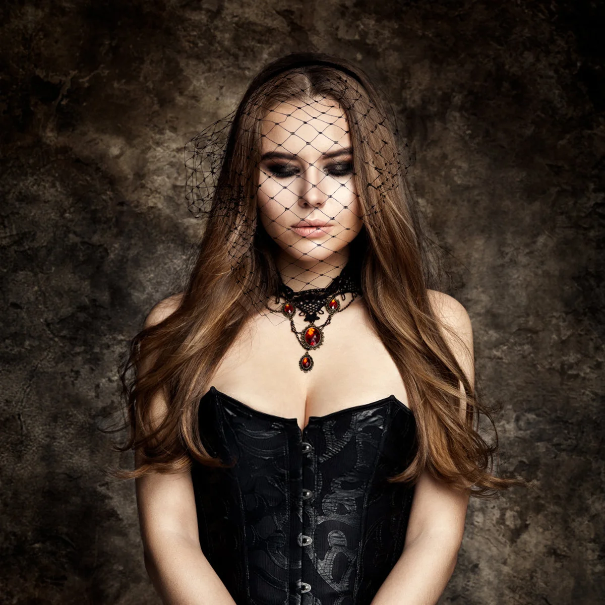 Black Vintage Veil Hair Hoop Elegant Mesh Headband for Women Girls Birthday Halloween Club Party Woman Hair Hoop
Black Vintage Veil Hair Hoop Elegant Mesh Headband for Women Girls Birthday Halloween Club Party Woman Hair Hoop