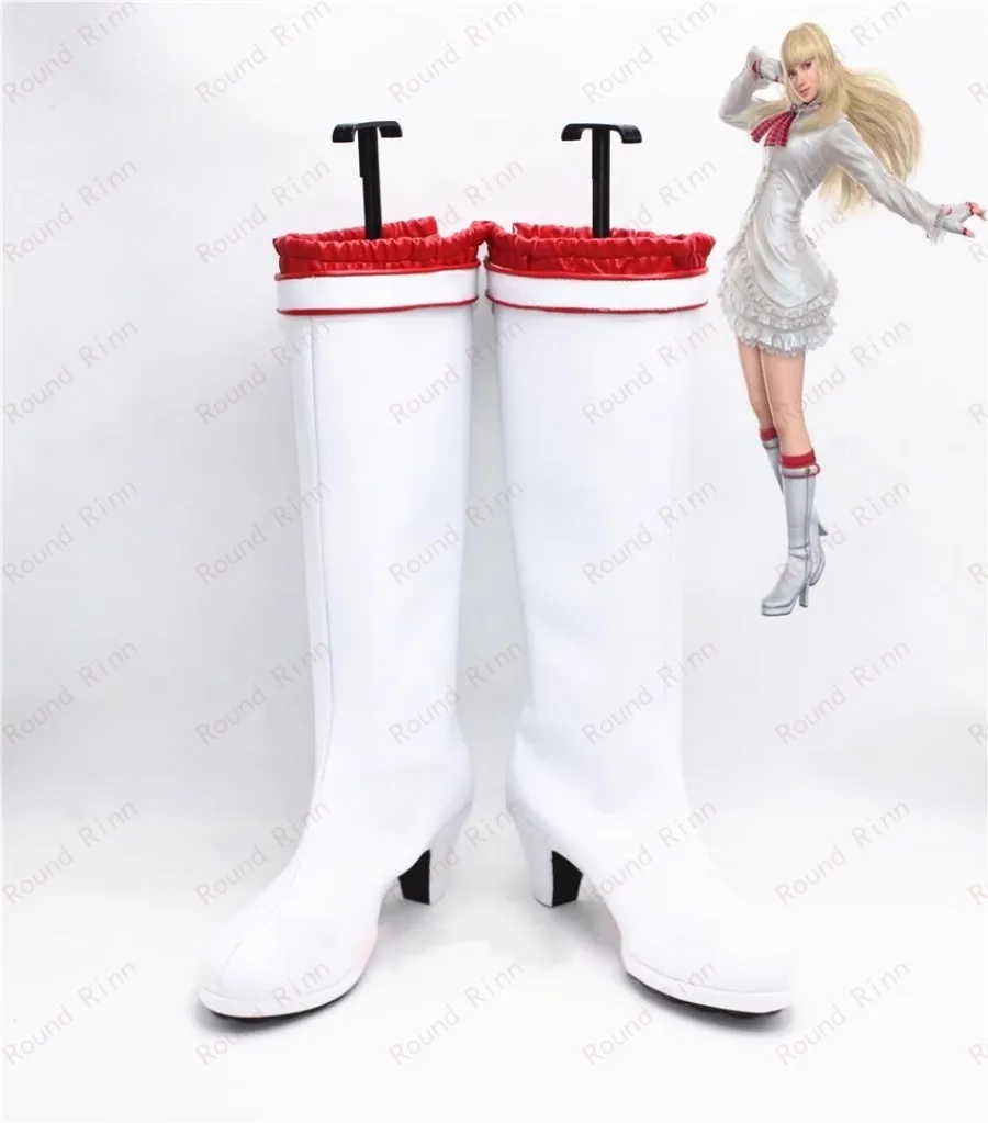 Tek Ken 6 Fighting Heiress Emilie De Rochefort Lili Cosplay Costume Shoes White Handmade Comic Boots
Tek Ken 6 Fighting Heiress Emilie De Rochefort Lili Cosplay Costume Shoes White Handmade Comic Boots