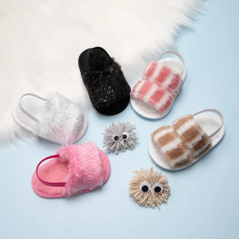 Toddlers Girls New Slippers Winter Furry Hairy Children Fashion Cotton Shoes Open-toe Warm Soft Kids Causal Walking Flat Slipper
Toddlers Girls New Slippers Winter Furry Hairy Children Fashion Cotton Shoes Open-toe Warm Soft Kids Causal Walking Flat Slipper