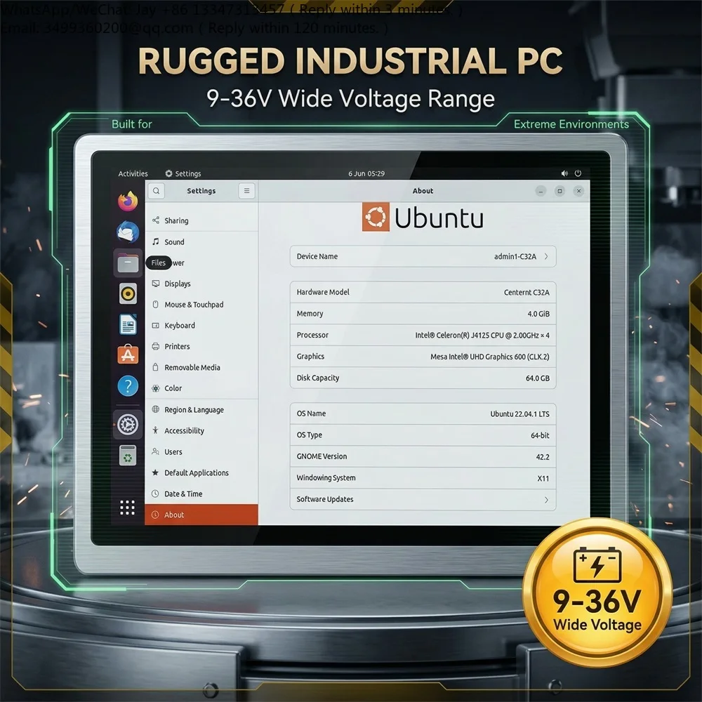 15 Inch Optical Bonding Touch Monitor IP65 Vandalproof Stainless Steel 304 Industrial Panel Pc with Anti Glare
15 Inch Optical Bonding Touch Monitor IP65 Vandalproof Stainless Steel 304 Industrial Panel Pc with Anti Glare