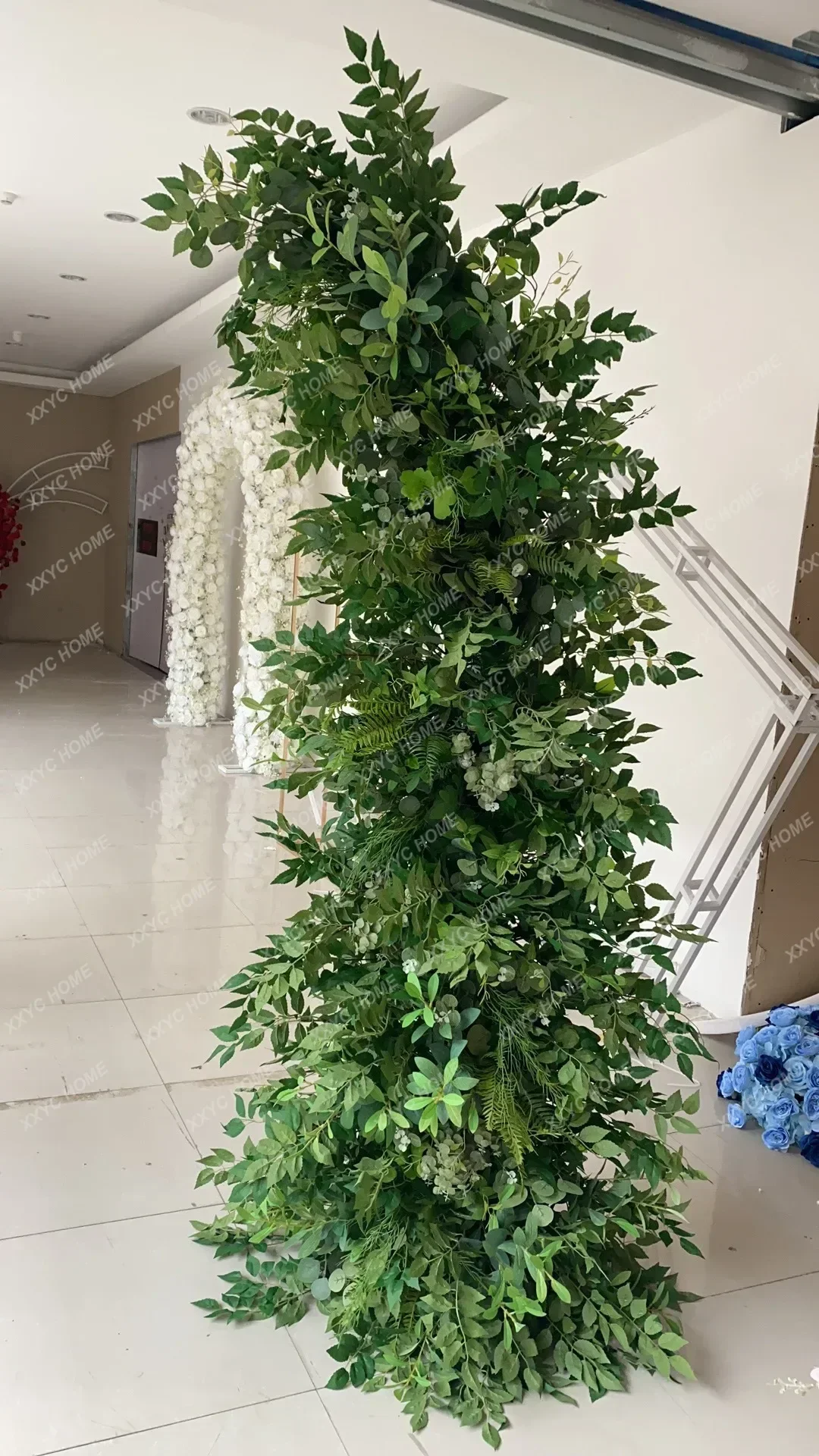230CM Pure Green Plants Artificial Cow Horn Flower Arrangement Proposal Scene Arrangement Wedding Arch Background Decoration b56
230CM Pure Green Plants Artificial Cow Horn Flower Arrangement Proposal Scene Arrangement Wedding Arch Background Decoration b56