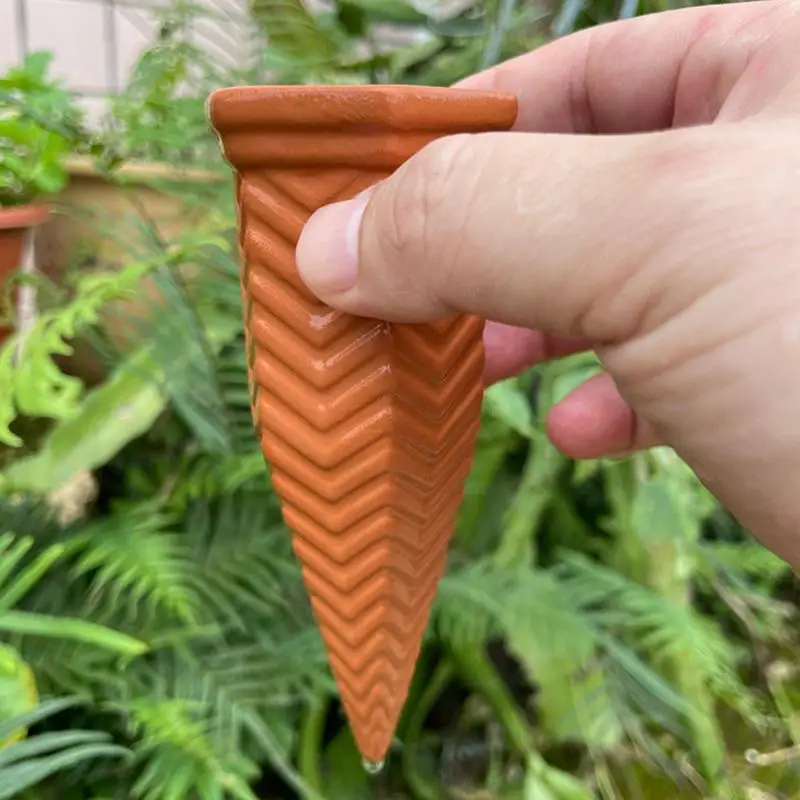 Clay Watering Spikes 6X Self-Watering Slow Release Clay Stakes Auto-Water Irrigation System Plant Waterer Devices For Gardening
Clay Watering Spikes 6X Self-Watering Slow Release Clay Stakes Auto-Water Irrigation System Plant Waterer Devices For Gardening