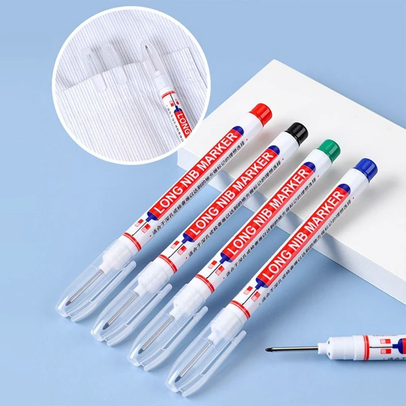 1Pc Black Blue Red Permanent Marker Pens Deep Hole Marker For Wood Rock Plastic Leather Glass Stone Metal Art Marker
1Pc Black Blue Red Permanent Marker Pens Deep Hole Marker For Wood Rock Plastic Leather Glass Stone Metal Art Marker