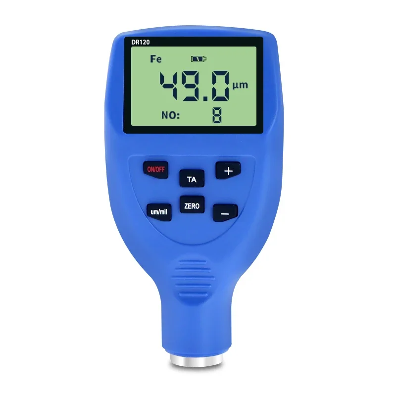 DR120 Hot Sale Digital Car Paint Thickness Gauge Meter film Coating Thickness Gauge
DR120 Hot Sale Digital Car Paint Thickness Gauge Meter film Coating Thickness Gauge