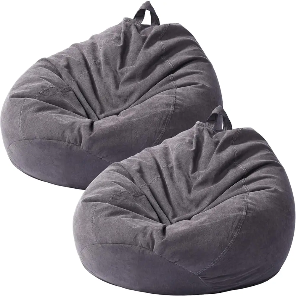 2 Pcs Bean Bag Cover Chair Cover Soft Corduroy Stuffed Animal Bean Bag Storage For Adults Indoor Bedroom Organizing Plush
2 Pcs Bean Bag Cover Chair Cover Soft Corduroy Stuffed Animal Bean Bag Storage For Adults Indoor Bedroom Organizing Plush