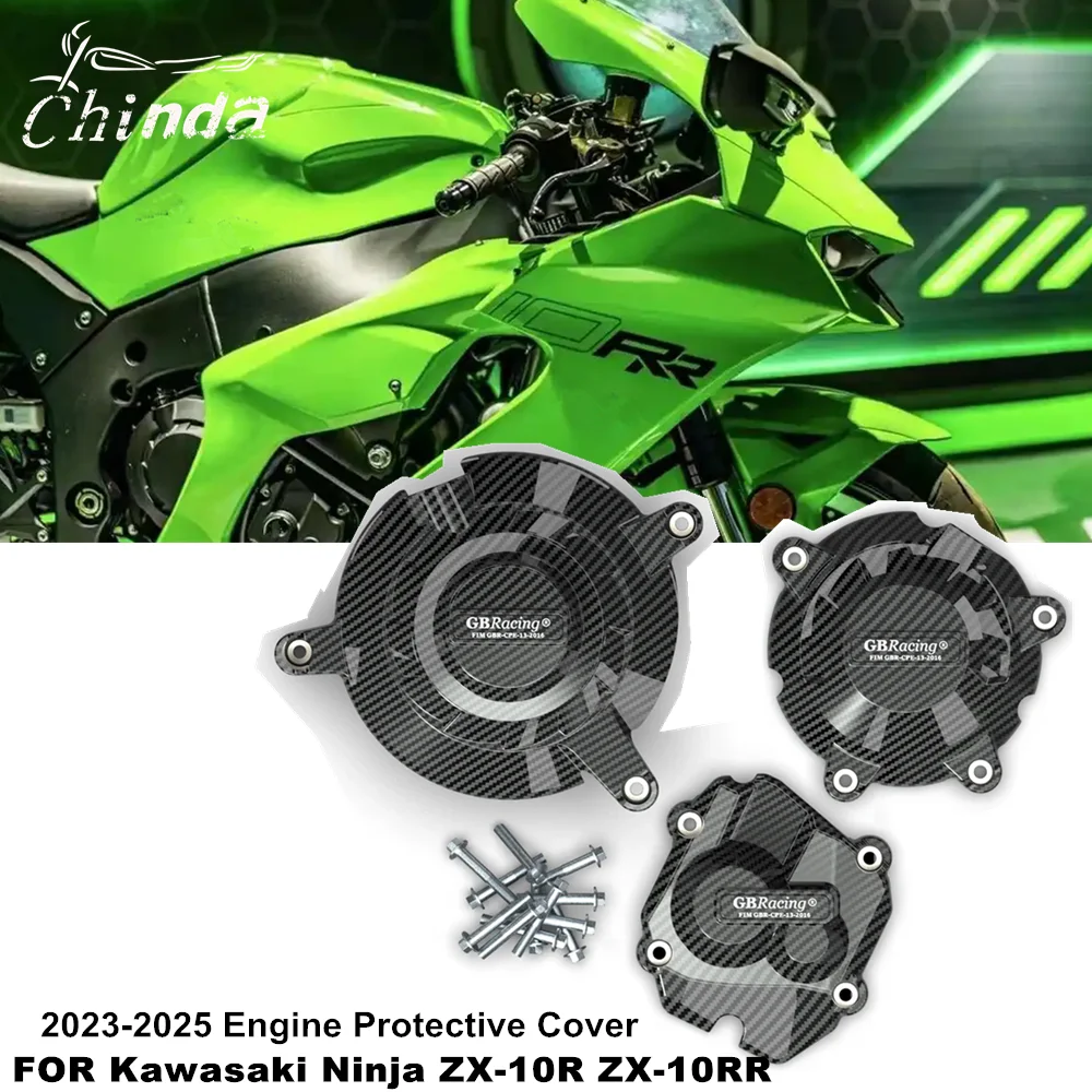 Motorcycle Engine Cover Sets Bonnet Protector Engine Cover For Kawasaki Ninja ZX-10R ZX-10RR ZX 10R ZX10R ZX10RR 2023 2024 2025
Motorcycle Engine Cover Sets Bonnet Protector Engine Cover For Kawasaki Ninja ZX-10R ZX-10RR ZX 10R ZX10R ZX10RR 2023 2024 2025