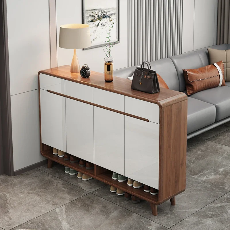 All solid wood shoe cabinet household entrance entrance foyer cabinet new Chinese-style entrance cabinet integrated large-capa
All solid wood shoe cabinet household entrance entrance foyer cabinet new Chinese-style entrance cabinet integrated large-capa