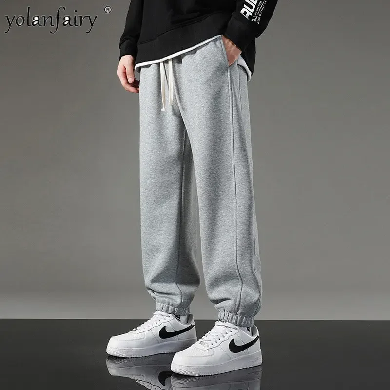 Men Spring New Trousers Men Casual Trousers Plush Casual Sports Pants Male Thick Straight Pants Loose Warm Men's Pants FCY
Men Spring New Trousers Men Casual Trousers Plush Casual Sports Pants Male Thick Straight Pants Loose Warm Men's Pants FCY