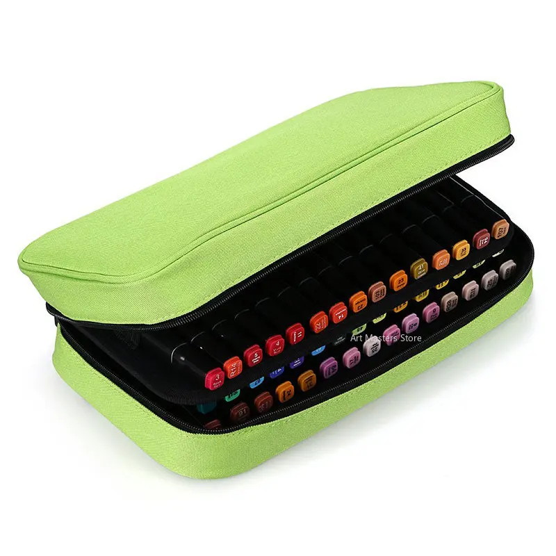 New acrylic marker pencil case Portable outdoor sketching stationery kit 60 colors watercolor storage sketching pencil bag
New acrylic marker pencil case Portable outdoor sketching stationery kit 60 colors watercolor storage sketching pencil bag