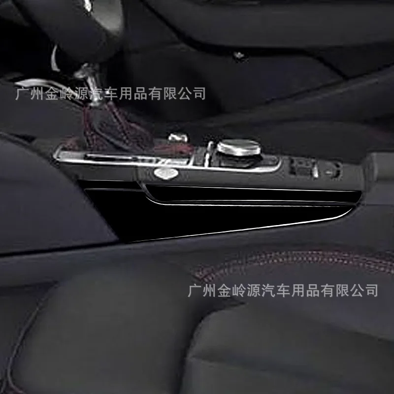 Suitable for 13-19 Audi A3 car interior modified piano black center control gear side decorative stickers
Suitable for 13-19 Audi A3 car interior modified piano black center control gear side decorative stickers