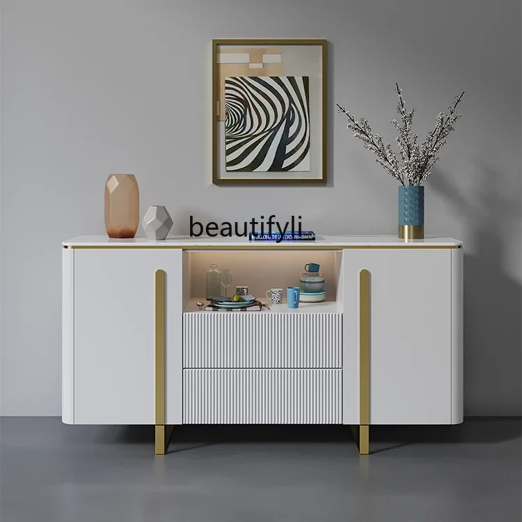 zq1Light luxury marble dining edge modern simple living room storage solid wood porch cabinet
zq1Light luxury marble dining edge modern simple living room storage solid wood porch cabinet
