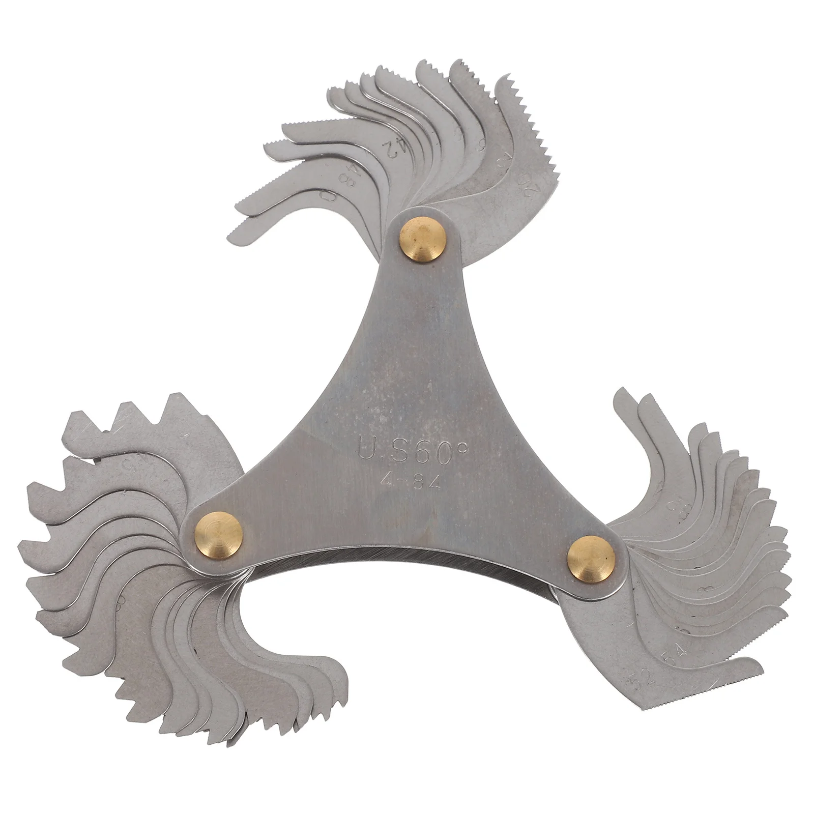 1Set Thread Gauge Set Carbon Steel Us Screw Gauge Precise Thread Measurement Durable Material Portable Design Easy Reading
1Set Thread Gauge Set Carbon Steel Us Screw Gauge Precise Thread Measurement Durable Material Portable Design Easy Reading