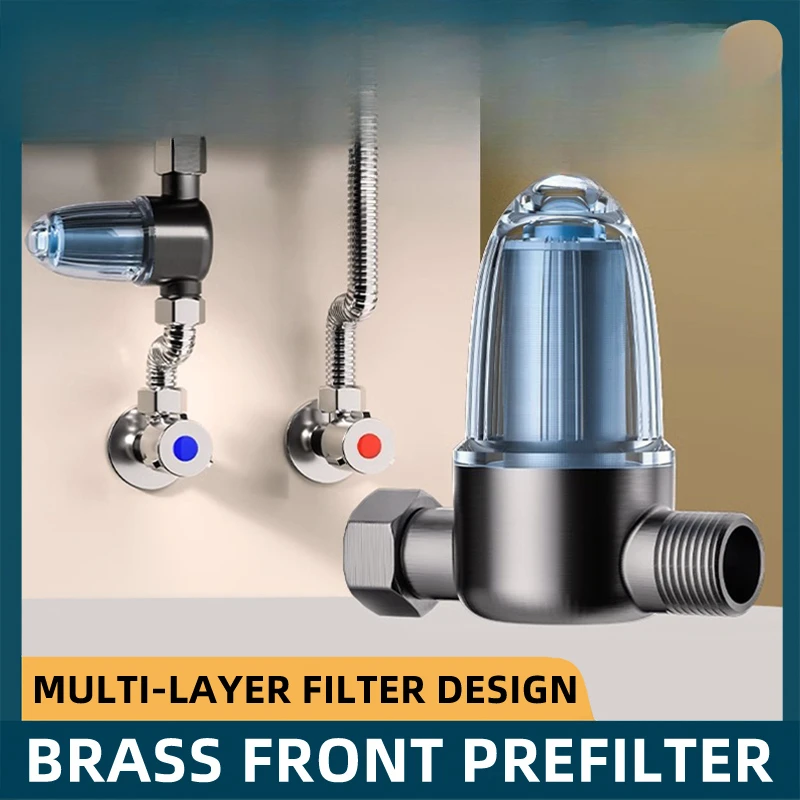 Bathroom Stainless Steel Water Heater Filter Filter Element Can Be Cleaned Brass Front Prefilter Detachable Filter Cartridge
Bathroom Stainless Steel Water Heater Filter Filter Element Can Be Cleaned Brass Front Prefilter Detachable Filter Cartridge