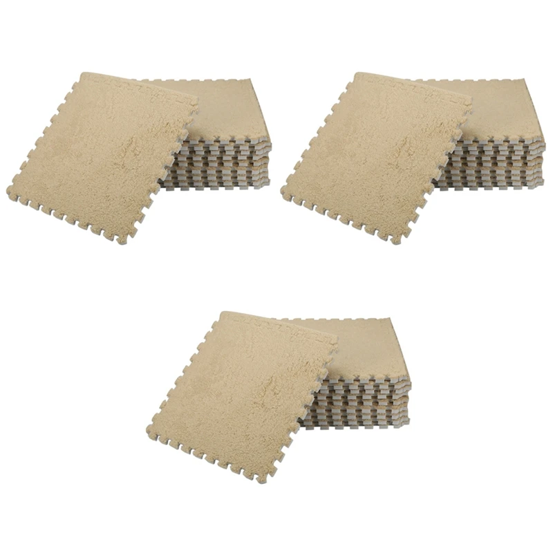 30 Piece Interlocking Foam EVA Fuzzy Mat Flooring Carpet Tiles For Kids - Perfect For Nursery Décor, Baby Room
30 Piece Interlocking Foam EVA Fuzzy Mat Flooring Carpet Tiles For Kids - Perfect For Nursery Décor, Baby Room