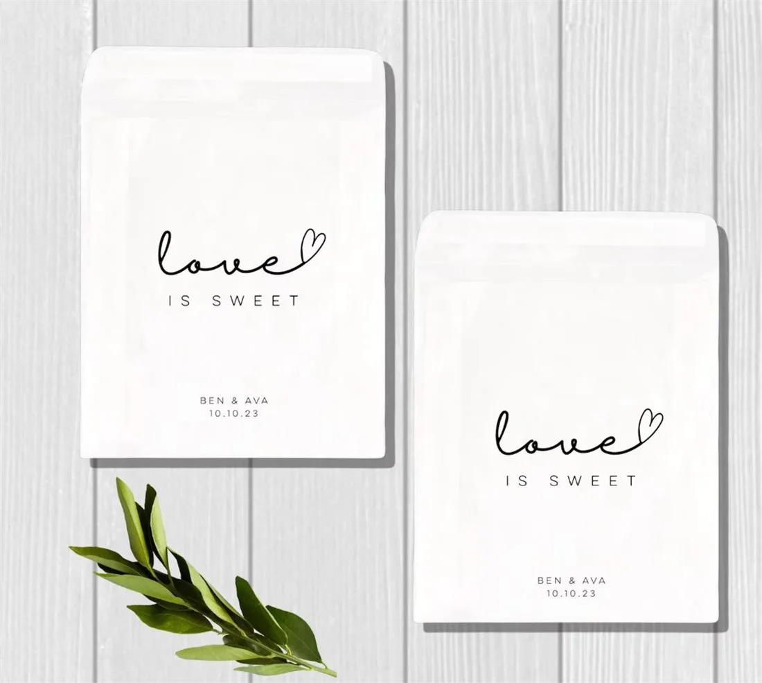 Набор из 20 персонализированных свадебных сумок Love Sweet Love Bag-любовь - сладкие свадебные сумки - сумки для лакомства - сумки для конфет - сумка для леденцов
Набор из 20 персонализированных свадебных сумок Love Sweet Love Bag-любовь - сладкие свадебные сумки - сумки для лакомства - сумки для конфет - сумка для леденцов