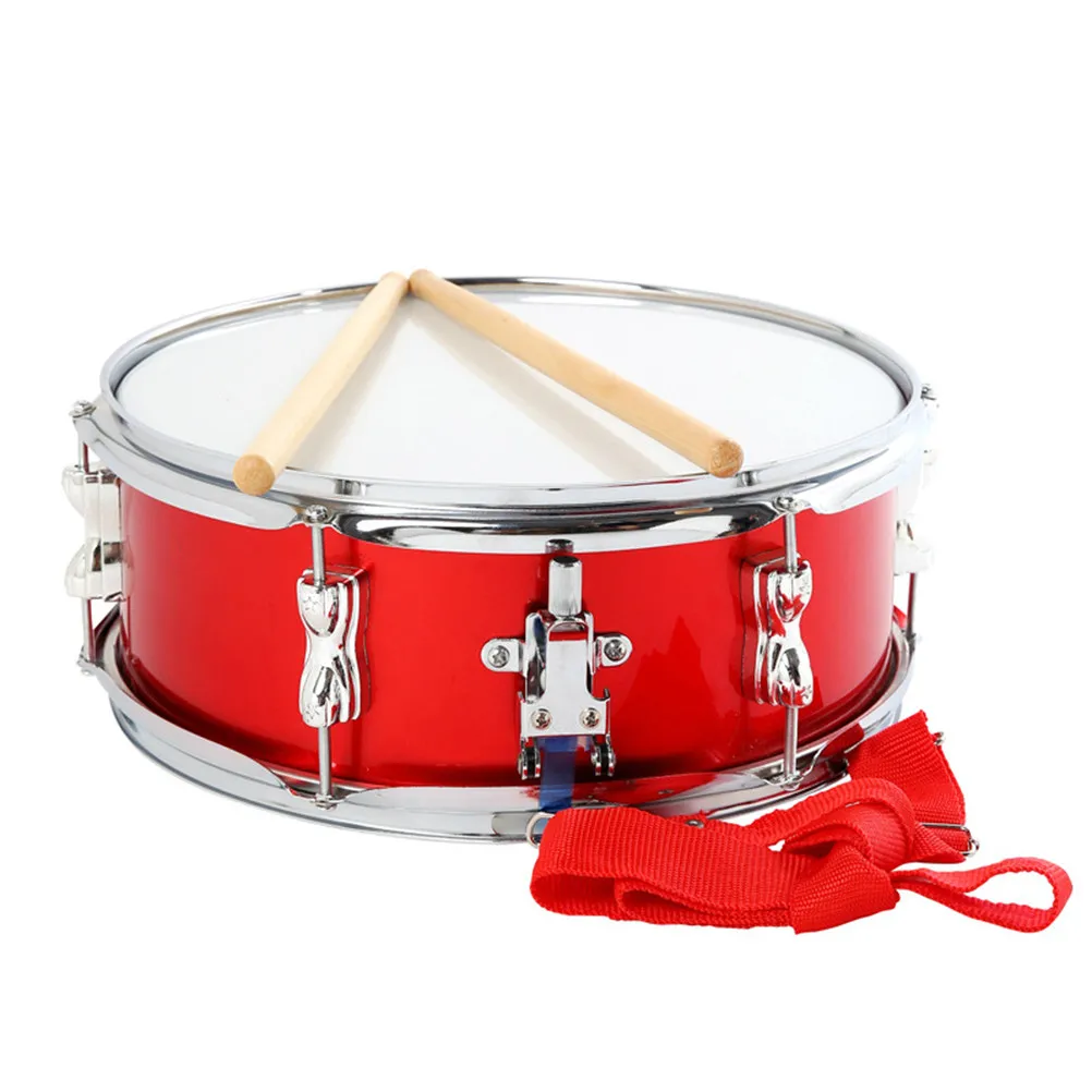 Colorful Red Jazz Snare Drum Set for with Adjustable Strap Steel Shell Percussion Instrument Drumsticks Musical Learning
Colorful Red Jazz Snare Drum Set for with Adjustable Strap Steel Shell Percussion Instrument Drumsticks Musical Learning