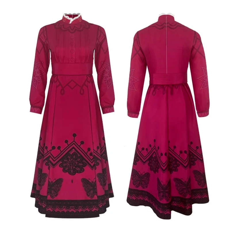 Anime Cartoon Movie Encanto Isabel ‘s Grandmather Abuela Alma Red Full Set Dresses for Women Halloween Party Cosplay Costume
Anime Cartoon Movie Encanto Isabel ‘s Grandmather Abuela Alma Red Full Set Dresses for Women Halloween Party Cosplay Costume