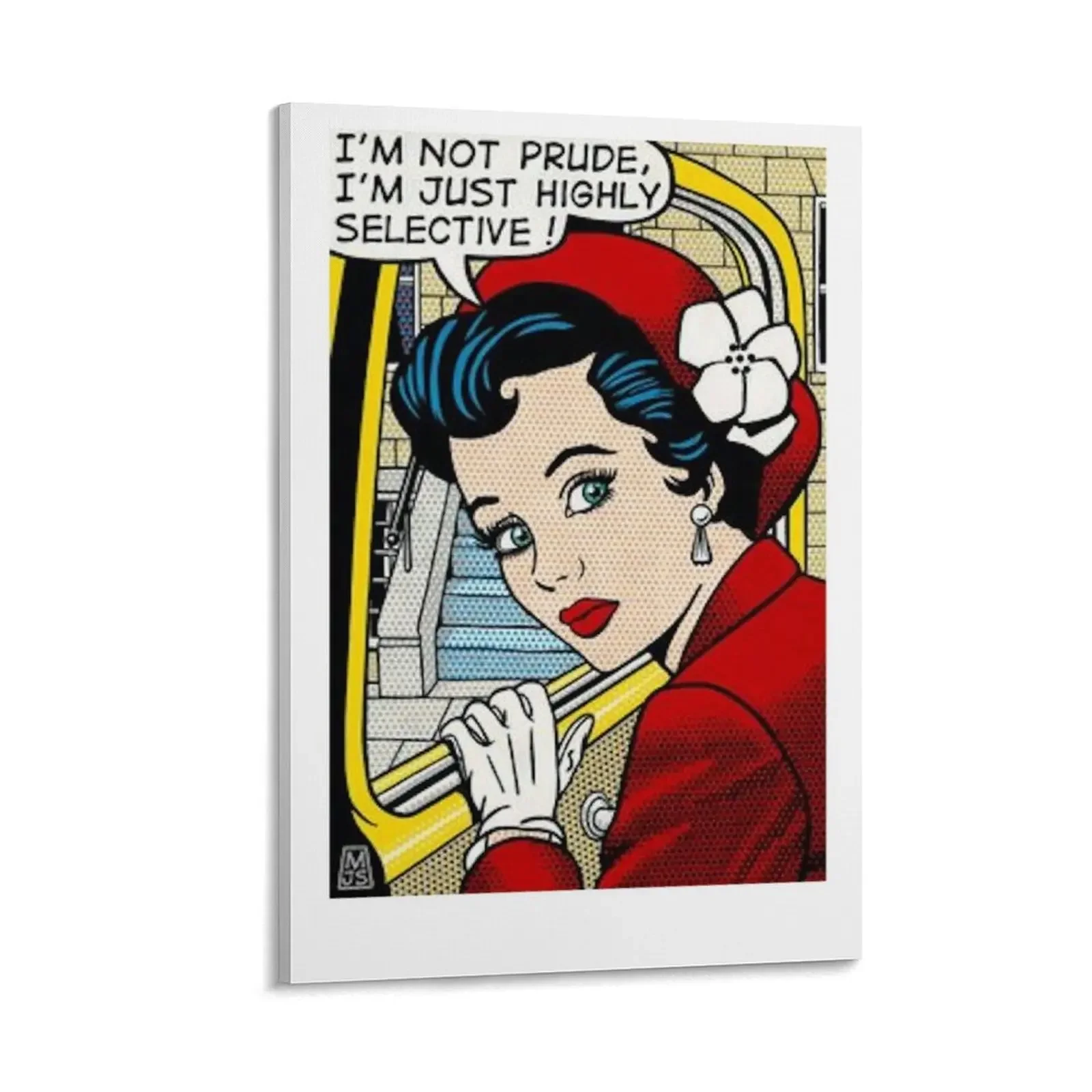 I am not prude, I am just highly selective! pop art woman Canvas Painting home decorations fashion wall paintings anime posters
I am not prude, I am just highly selective! pop art woman Canvas Painting home decorations fashion wall paintings anime posters