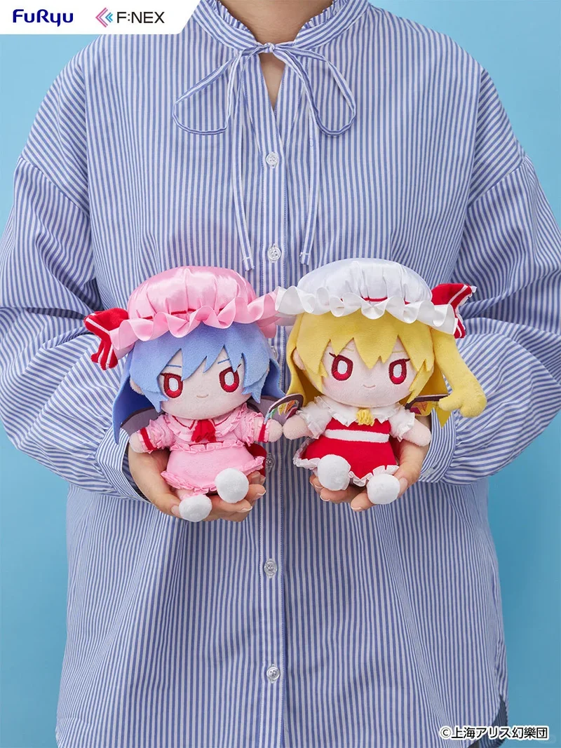 Genuine F:Nex Touhou Project Remilia Scarlet Flandre Scarlet Kirisame Marisa Hakurei Reimu Mini Plush Doll Collectibles Toy
Genuine F:Nex Touhou Project Remilia Scarlet Flandre Scarlet Kirisame Marisa Hakurei Reimu Mini Plush Doll Collectibles Toy