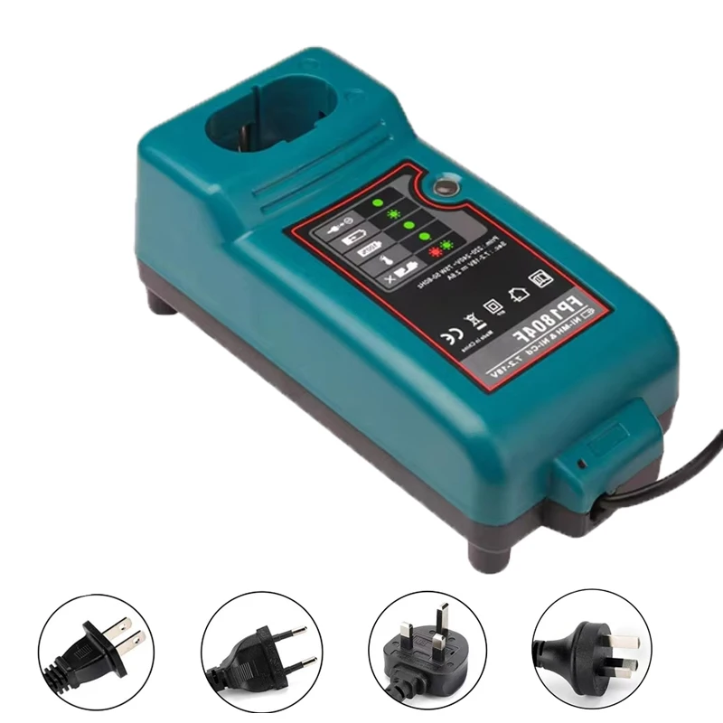 Power Tool Battery Charger Portable Rapid Charging Station Replacement Battery Charger Suitable for Makita Ni-MH Ni-Cd Batteries
Power Tool Battery Charger Portable Rapid Charging Station Replacement Battery Charger Suitable for Makita Ni-MH Ni-Cd Batteries