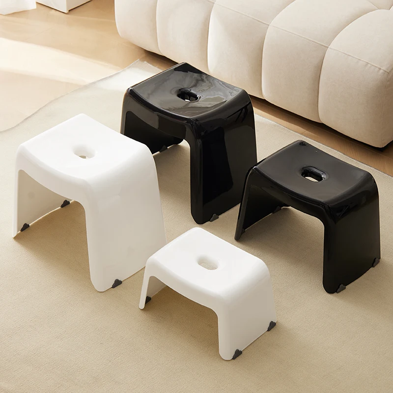 Small short stool house plastic thickened living room Office footrest storage Interior shoe bench toilet stool home furniture
Small short stool house plastic thickened living room Office footrest storage Interior shoe bench toilet stool home furniture