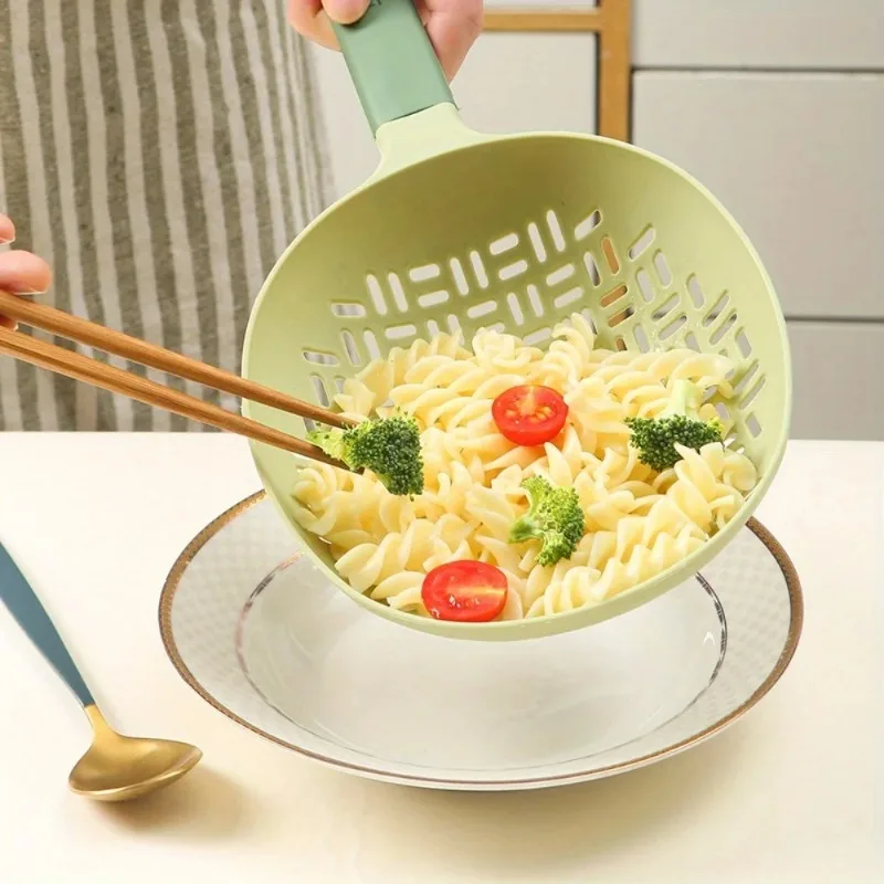1Pc Silicone Draining Colander Heat-resistant Anti-scald Long Handle Slotted Spoon Cooking Strainer Spoon Food Filter Spoon
1Pc Silicone Draining Colander Heat-resistant Anti-scald Long Handle Slotted Spoon Cooking Strainer Spoon Food Filter Spoon