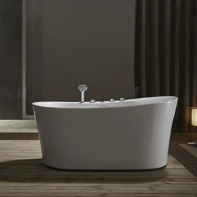Modern Acrylic Bathtub Indoor Acrylic Bathroom Freestanding Tubs Soaking Tub
Modern Acrylic Bathtub Indoor Acrylic Bathroom Freestanding Tubs Soaking Tub
