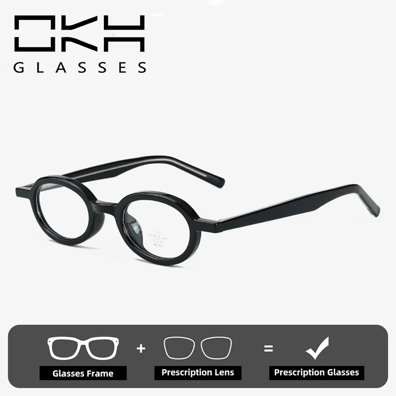 OKH TR90 Oval Glasses Frame Reading Glasses for Women Men Anti-blue Light Glasses Custom Prescription Eyewear Myopia Hyperopia
OKH TR90 Oval Glasses Frame Reading Glasses for Women Men Anti-blue Light Glasses Custom Prescription Eyewear Myopia Hyperopia