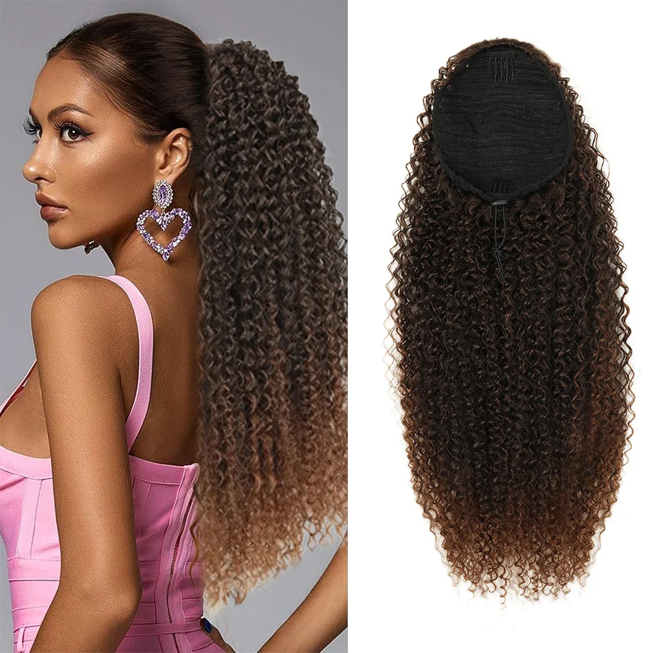 24 дюйма синтетический хвостик на шнурке вьющийся хвост странный вьющийся омбре коричневый конский хвост пушистые шиньоны для женщин
24 дюйма синтетический хвостик на шнурке вьющийся хвост странный вьющийся омбре коричневый конский хвост пушистые шиньоны для женщин