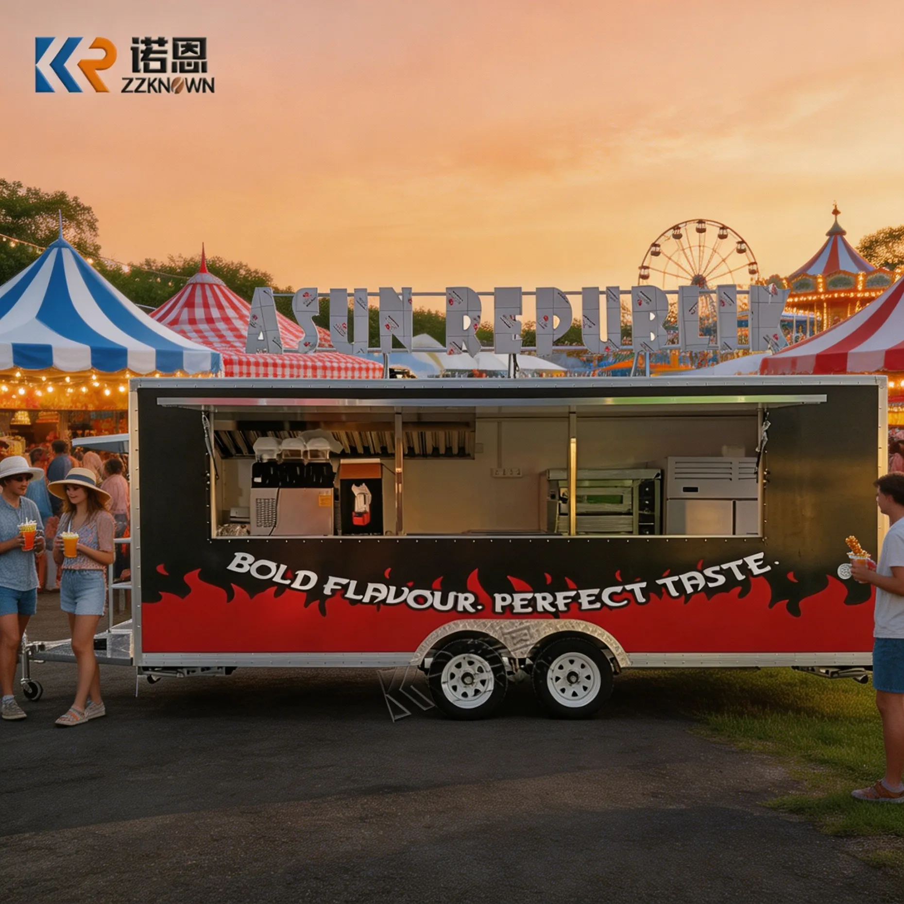 Fiberglass Mobile Stainless Steel Frame Food Truck for Commercial Catering & Outdoor Use-Customizable Capacity
Fiberglass Mobile Stainless Steel Frame Food Truck for Commercial Catering & Outdoor Use-Customizable Capacity