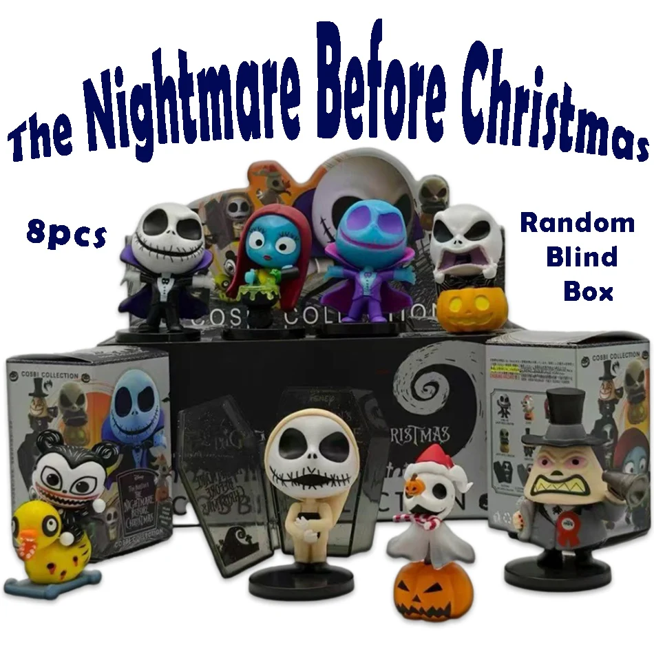 Аниме 8 шт. «Кошмар перед Рождеством» Джек Скеллингтон Мер Салли фигурка экшн-модели из ПВХ игрушечные украшения подарки 7,5-8,5 см
Аниме 8 шт. «Кошмар перед Рождеством» Джек Скеллингтон Мер Салли фигурка экшн-модели из ПВХ игрушечные украшения подарки 7,5-8,5 см