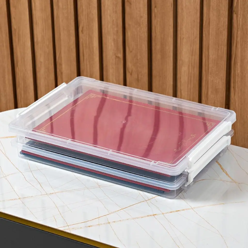 Stackable A4 Storage Box Transparent PP Office School Supplies File Organizer Box for Desktop Document Storage and Project Cases
Stackable A4 Storage Box Transparent PP Office School Supplies File Organizer Box for Desktop Document Storage and Project Cases