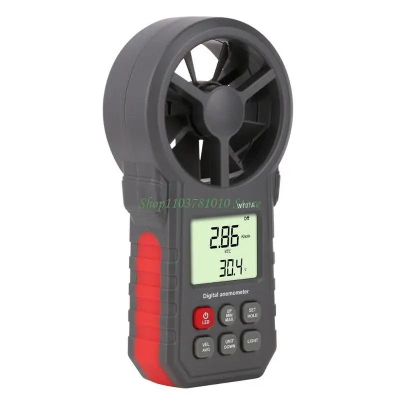U55D Ergonomic Handheld Digital Anemometer Monitoring Double Parameters Wind Speeds and Temperature for Professional Application
U55D Ergonomic Handheld Digital Anemometer Monitoring Double Parameters Wind Speeds and Temperature for Professional Application