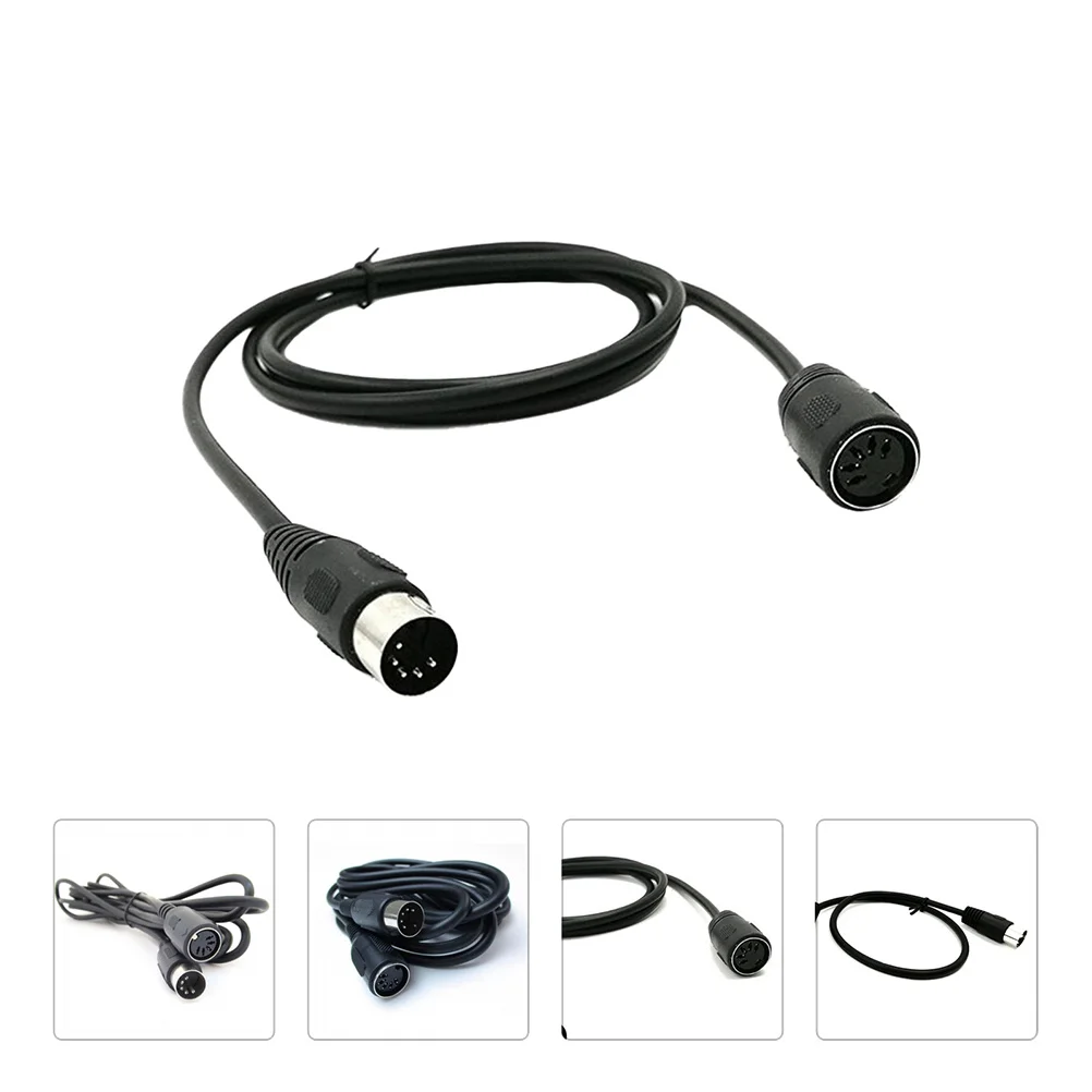 1Pcs 5-Pin Midi Extension Cable 3m Long Flexible Durable Widely Compatible with Midi Connectors Instrument Cable
1Pcs 5-Pin Midi Extension Cable 3m Long Flexible Durable Widely Compatible with Midi Connectors Instrument Cable