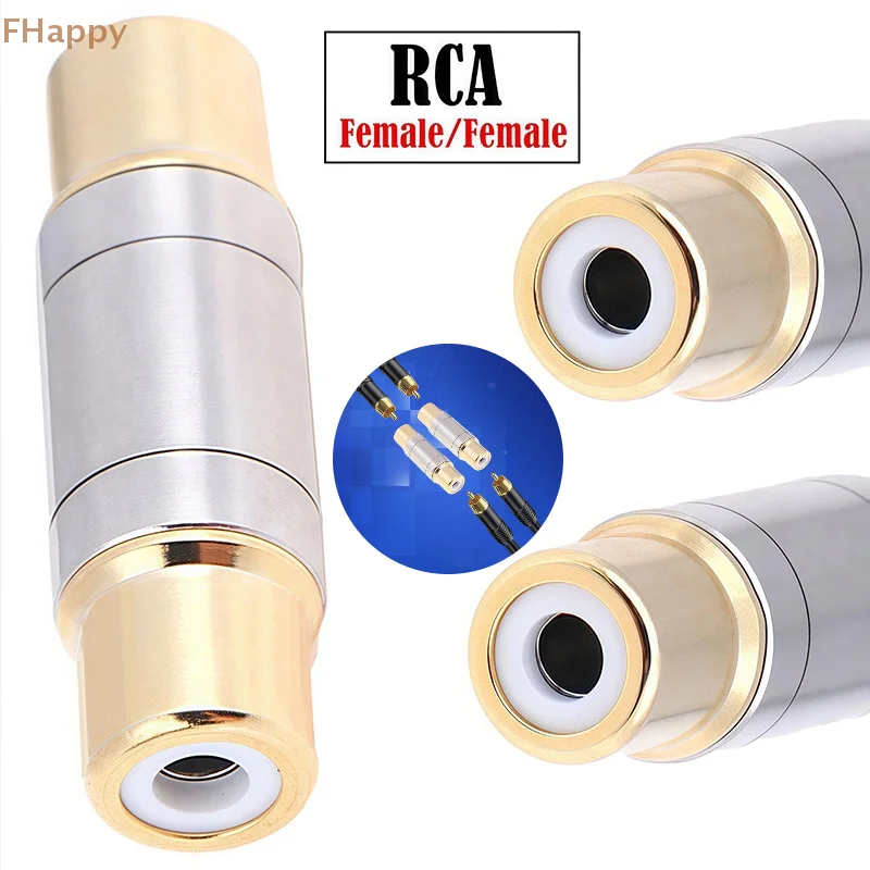 1/2pcs Dual Audio Adapter Female To Female Connectors Microphone AV Adapters For Home Amplifier Speaker Sound Accessory 
1/2pcs Dual Audio Adapter Female To Female Connectors Microphone AV Adapters For Home Amplifier Speaker Sound Accessory