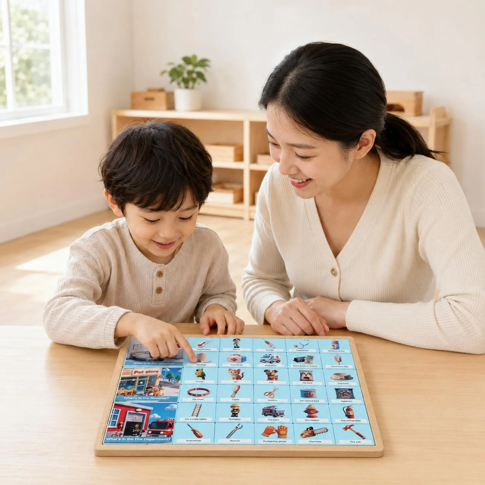 Matching Game Board Board Printed Tiles Wooden Matching Board Picture Word Game Board Illustrated Wooden Spelling Game
Matching Game Board Board Printed Tiles Wooden Matching Board Picture Word Game Board Illustrated Wooden Spelling Game