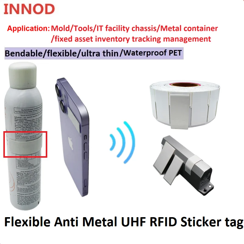 RFID UHF-метка, гибкая антиметаллическая 18000-6C, 860-960 МГц, RFID-наклейка UHF, электронная этикетка, 900 МГц, высокое качество, 10 шт.
RFID UHF-метка, гибкая антиметаллическая 18000-6C, 860-960 МГц, RFID-наклейка UHF, электронная этикетка, 900 МГц, высокое качество, 10 шт.