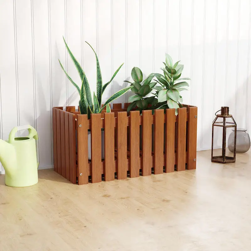 Solid Wood Raised Garden Bed for Flower and Vegetable
Solid Wood Raised Garden Bed for Flower and Vegetable