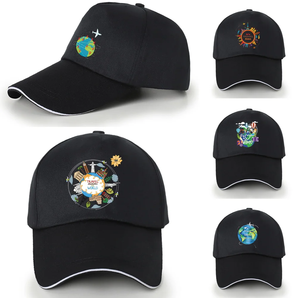 Unisex Baseball Caps Outdoor UV Protection New Travel Series Sun Hat Sport Hip Hop Snapback Cap Summer Golf Hats Men Black Cap
Unisex Baseball Caps Outdoor UV Protection New Travel Series Sun Hat Sport Hip Hop Snapback Cap Summer Golf Hats Men Black Cap