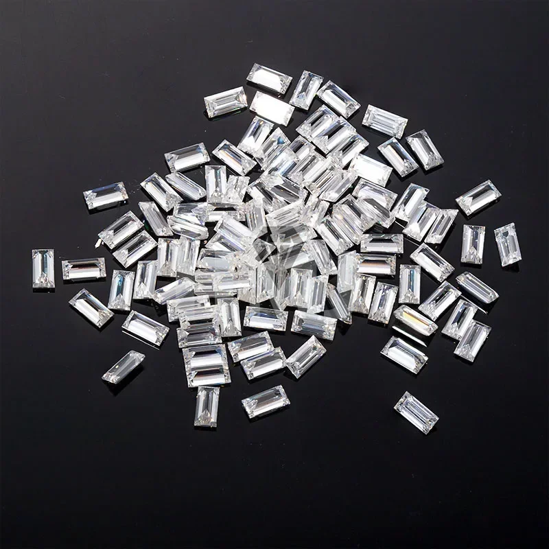 HMJ HMJ Loose Moissanite Diamond Baguette Step Cut D Color VVS1 Clarity For Rings Necklace Jewelry Making With GRA Certificate
HMJ HMJ Loose Moissanite Diamond Baguette Step Cut D Color VVS1 Clarity For Rings Necklace Jewelry Making With GRA Certificate