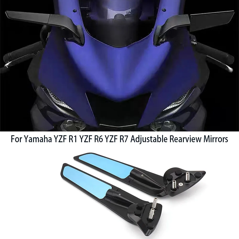 Motorcycle Rearview Mirror Adjustable Wing Mirror Accessory Suitable for YAMAHA YZF-R1 YZF-R6 YZF-R7 R1 R6 R7 2017-2023 YZF R6
Motorcycle Rearview Mirror Adjustable Wing Mirror Accessory Suitable for YAMAHA YZF-R1 YZF-R6 YZF-R7 R1 R6 R7 2017-2023 YZF R6