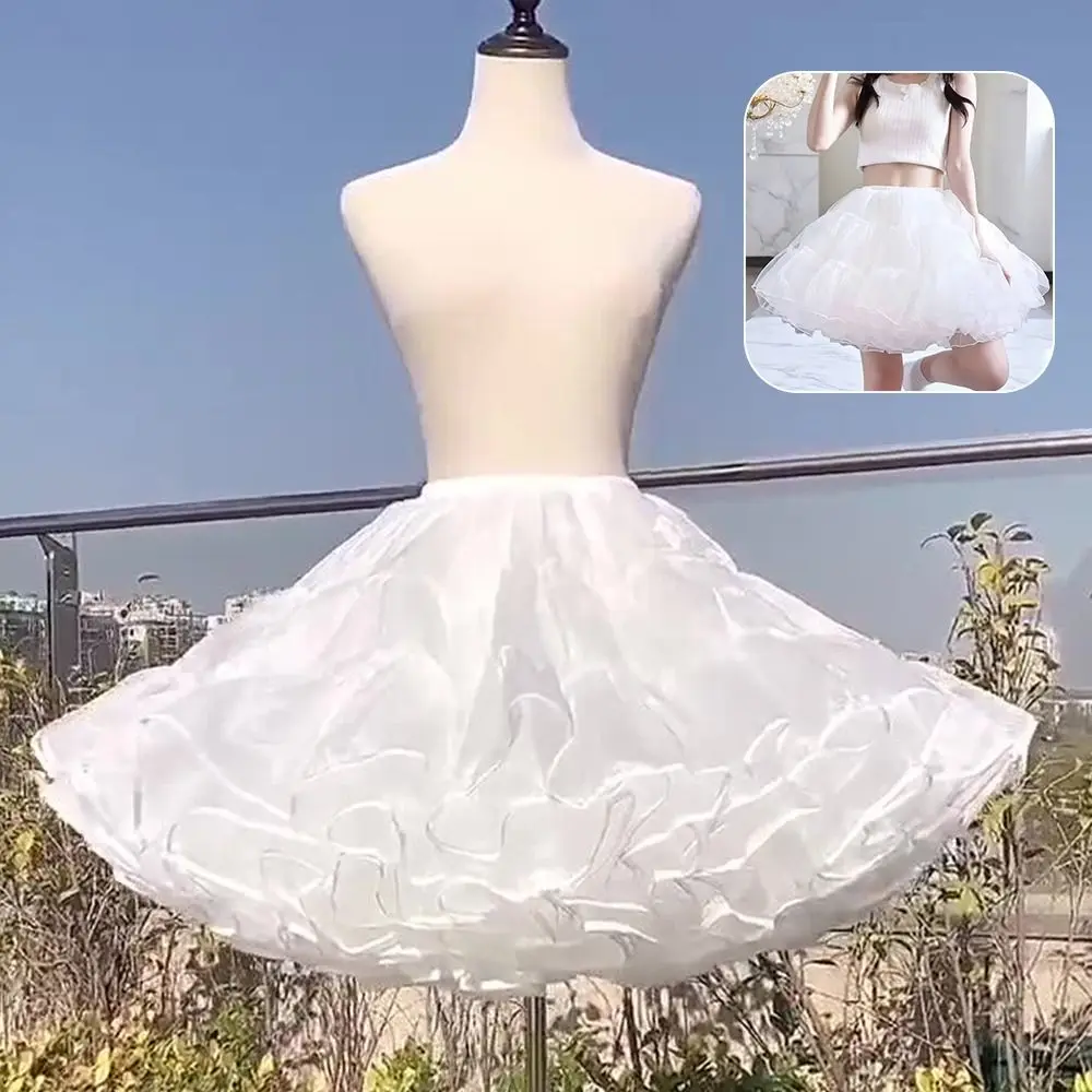Fashion Lolita Petticoat Flying Saucer White Underskirt Crinoline Cosplay Without Hoop Ball Gown Petticoats Women Girls
Fashion Lolita Petticoat Flying Saucer White Underskirt Crinoline Cosplay Without Hoop Ball Gown Petticoats Women Girls